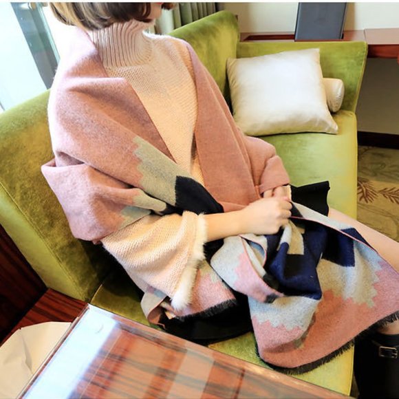 NEW Boho Super Soft Wrap Scarf - Picture 4 of 12